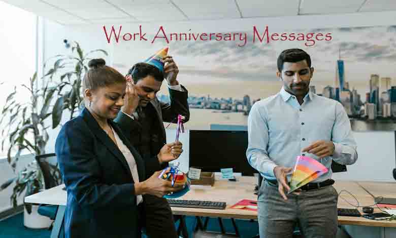 Work Anniversary Messages