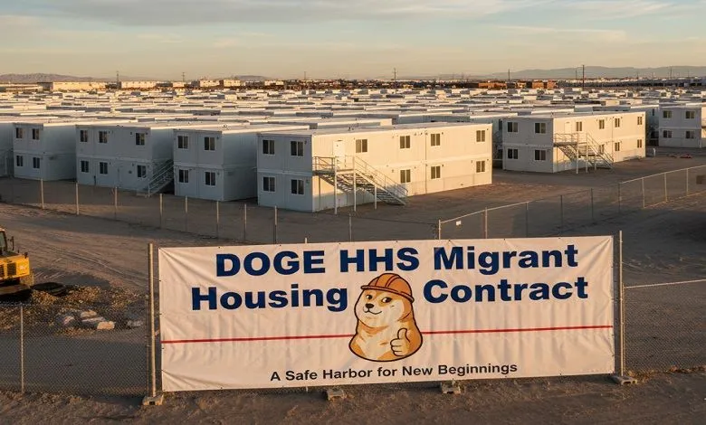 DOGE HHS Migrant Housing Contract
